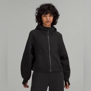 Lululemon full zip scuba in black - xs/s